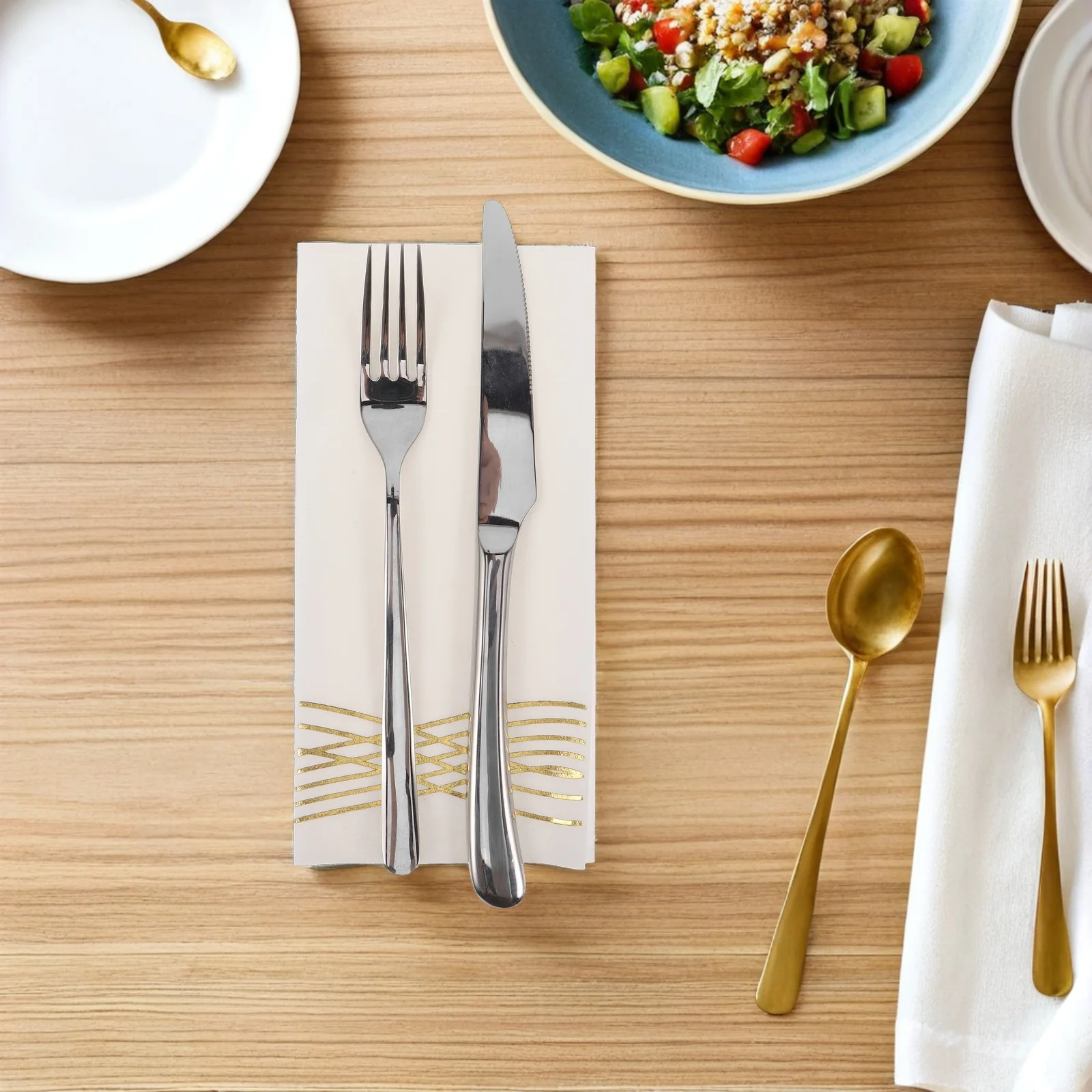 25pcs Western Style Dinner Napkins 8X4 Inch Disposable Rectangle Paper Napkins For Wedding Birthday Party Cocktail Event Soft
25pcs Western Style Dinner Napkins 8X4 Inch Disposable Rectangle Paper Napkins For Wedding Birthday Party Cocktail Event Soft