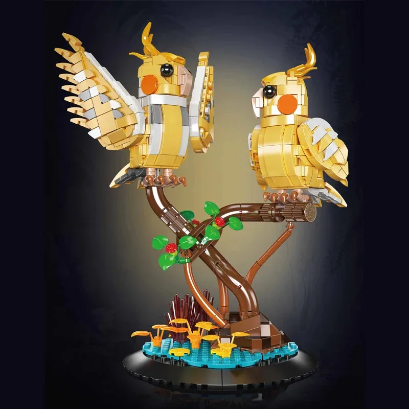 Creative Expert MOC MouldKing 10150 Black Capped Lory Birds Parrot Model 1052PCS Building Blocks Brick Puzzle Toys Kids Gift
Creative Expert MOC MouldKing 10150 Black Capped Lory Birds Parrot Model 1052PCS Building Blocks Brick Puzzle Toys Kids Gift