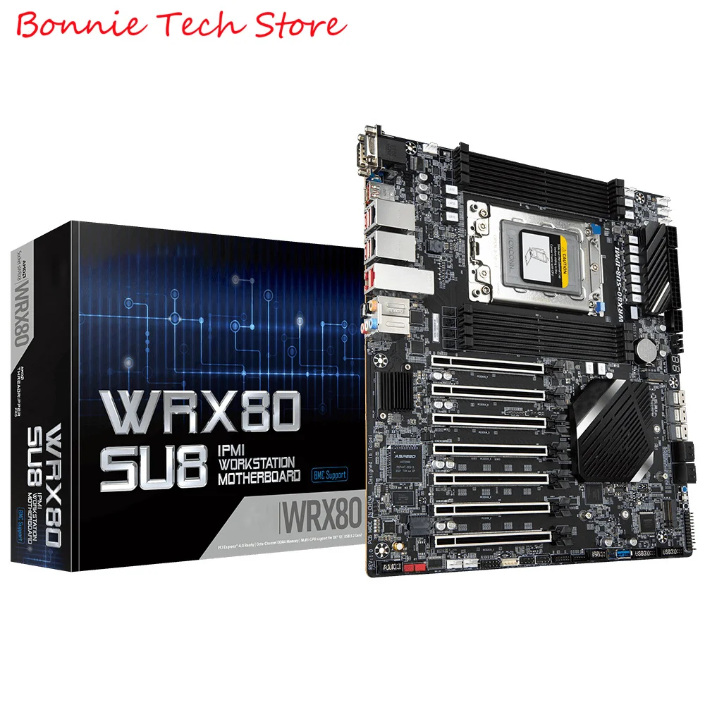 WRX80-SU8-IPMI ,Threadripper PRO 3000WX Series процессор, X550 10GbE LAN,i210AT GbE LAN
WRX80-SU8-IPMI ,Threadripper PRO 3000WX Series процессор, X550 10GbE LAN,i210AT GbE LAN