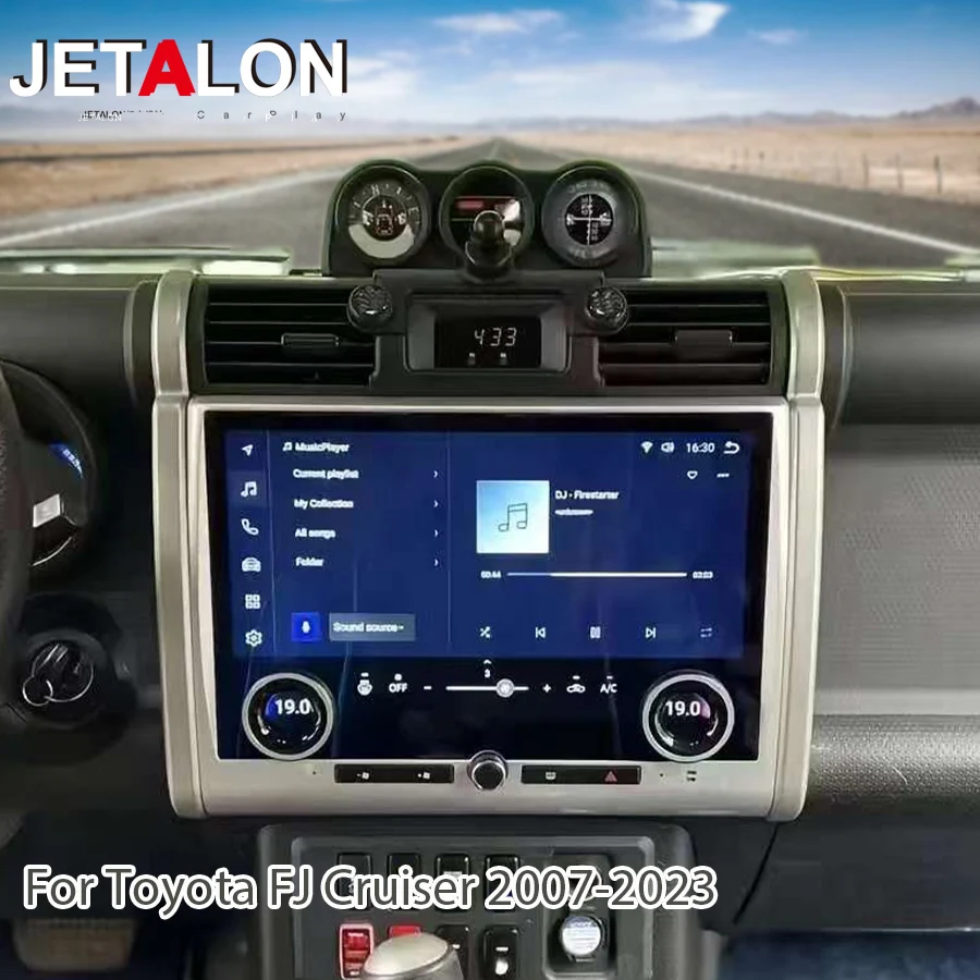 13,3-дюймовый автомобильный мультимедийный плеер, навигация для Toyota FJ Cruiser 2007-2023, стерео, авторадио, GPS, Android, экран, 4G, Wi-Fi, головное устройство
13,3-дюймовый автомобильный мультимедийный плеер, навигация для Toyota FJ Cruiser 2007-2023, стерео, авторадио, GPS, Android, экран, 4G, Wi-Fi, головное устройство