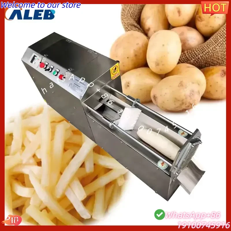 2026Hot High Efficiency Potato Stick Cutting Machine Vegetable Strip Cutter for Carrot Cucumber and Radish Processing
2026Hot High Efficiency Potato Stick Cutting Machine Vegetable Strip Cutter for Carrot Cucumber and Radish Processing