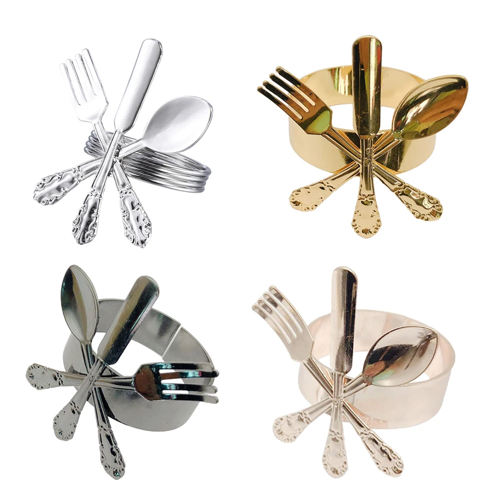 4 Pcs Napkin Buckle Delicate Metal Dinner Ring Western Restaurant Decorative Circle Home Wedding Party Gift Years
4 Pcs Napkin Buckle Delicate Metal Dinner Ring Western Restaurant Decorative Circle Home Wedding Party Gift Years