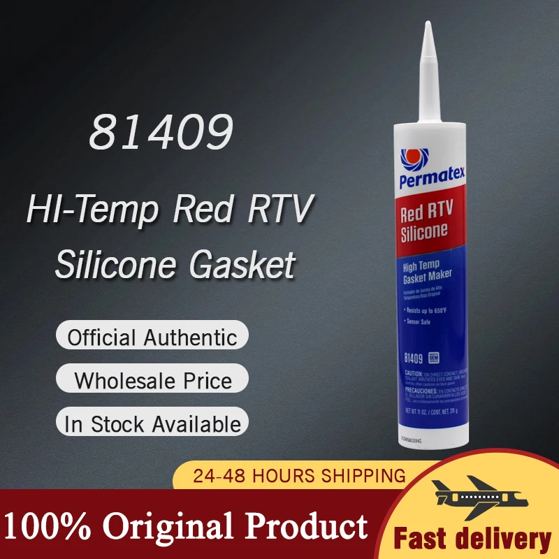 Permatex 26C/81409 81160 High Temperature Resistant Red Adhesive Insulation Anti-Oxidation Gasket Free Sealing for Automotive
Permatex 26C/81409 81160 High Temperature Resistant Red Adhesive Insulation Anti-Oxidation Gasket Free Sealing for Automotive