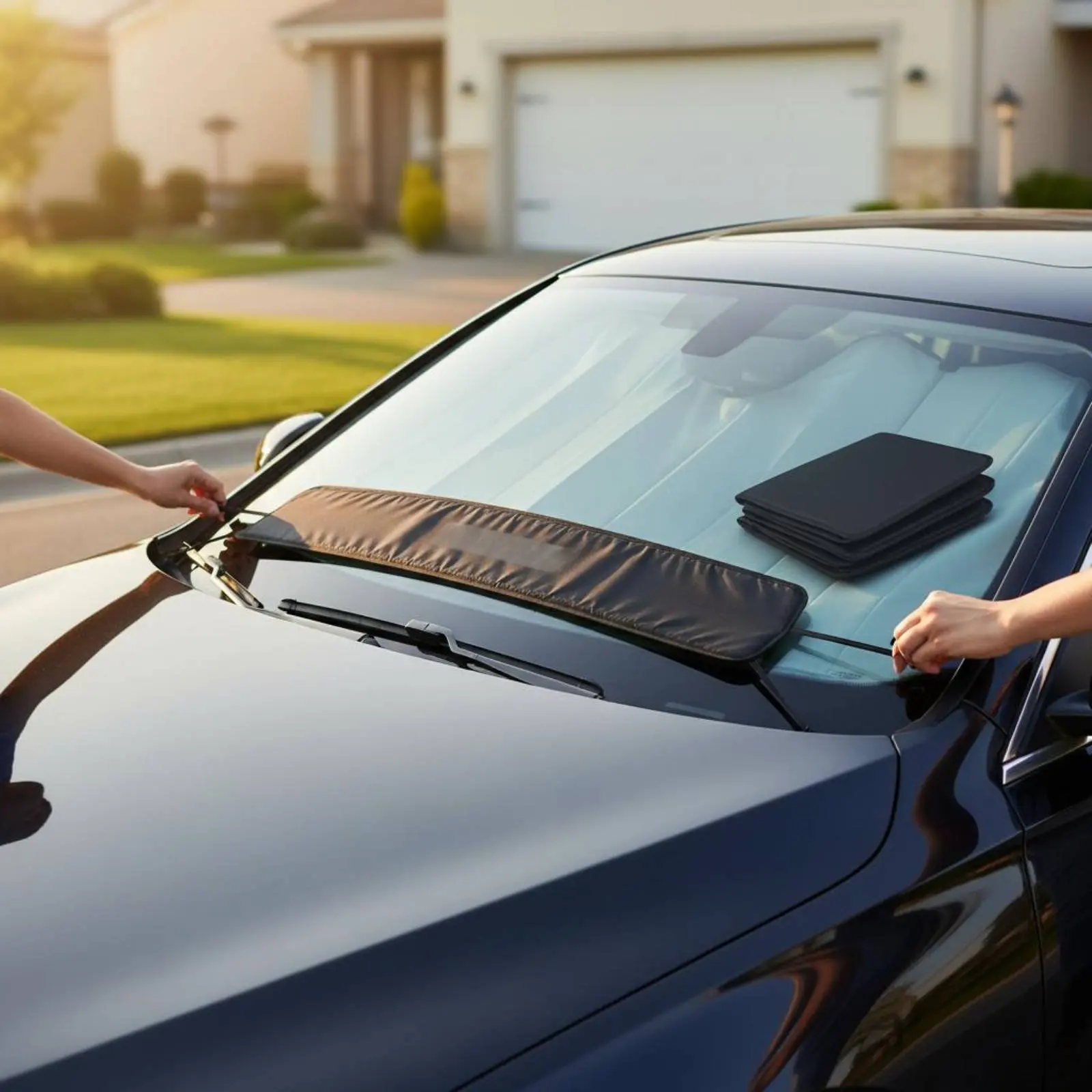 Car Windshield Foliage Cover Weather-Resistant Car Foliage Protector Front Window Dust Cover Waterproof Vehicle Accessory
Car Windshield Foliage Cover Weather-Resistant Car Foliage Protector Front Window Dust Cover Waterproof Vehicle Accessory