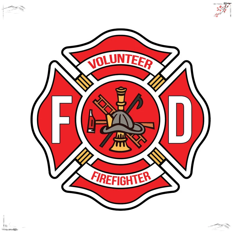14CM*14CM Creative Funny Volunteer Firefighter PVC Car Sticker Decal Car Styling Decoration
14CM*14CM Creative Funny Volunteer Firefighter PVC Car Sticker Decal Car Styling Decoration
