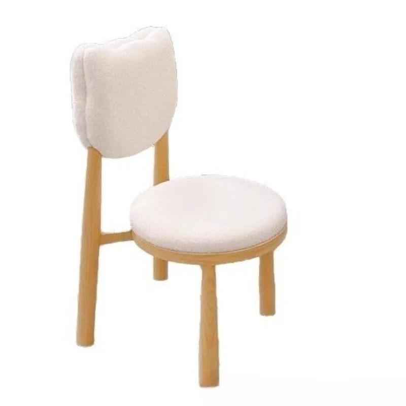 Dining chair household solid wood makeup stool girls bedroom light luxury premium manicure master dresser
Dining chair household solid wood makeup stool girls bedroom light luxury premium manicure master dresser