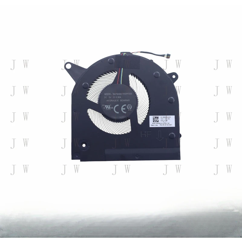Вентилятор охлаждения для ноутбука J FOR BAPD0807R5HY003 DC5V 0.50A 4-контактный FRU PN 5F10S13970
Вентилятор охлаждения для ноутбука J FOR BAPD0807R5HY003 DC5V 0.50A 4-контактный FRU PN 5F10S13970