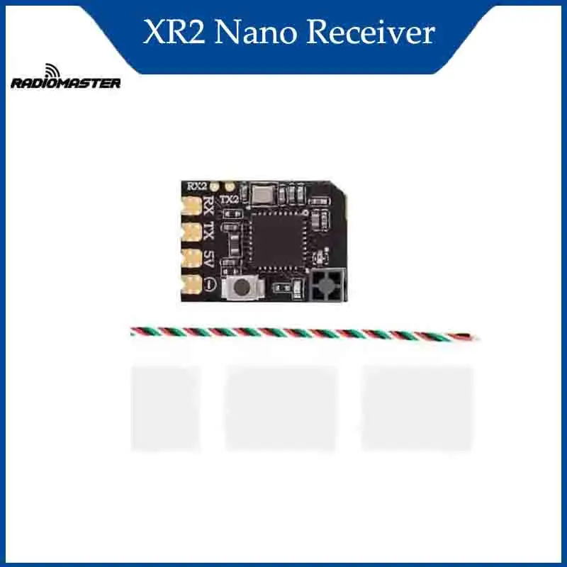 Radiomaster XR2 Nano 2,4 ГГц ExpressLRS приемник башенная антенна LR1121 трансивер со встроенным модулем Wi-Fi для деталей радиоуправляемого дрона
Radiomaster XR2 Nano 2,4 ГГц ExpressLRS приемник башенная антенна LR1121 трансивер со встроенным модулем Wi-Fi для деталей радиоуправляемого дрона