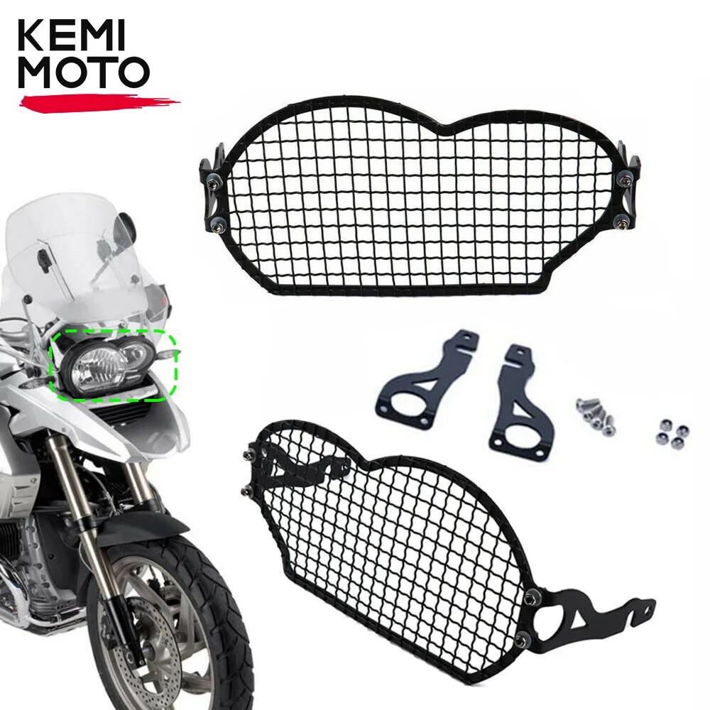 For BMW R1200GS Adventure R 1200 GS ADV 2004-2012 Motorcycle Headlight Protector Guard Protection Grill Cover Black Accessories
For BMW R1200GS Adventure R 1200 GS ADV 2004-2012 Motorcycle Headlight Protector Guard Protection Grill Cover Black Accessories