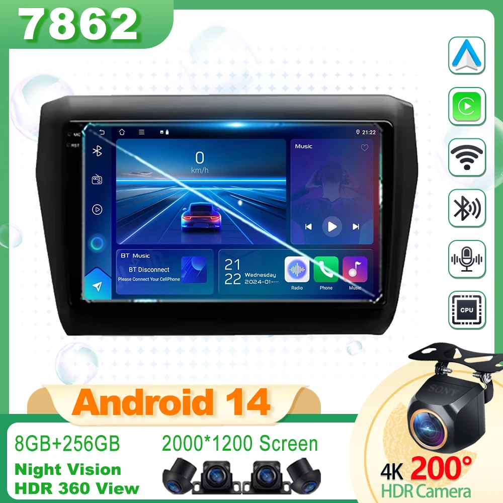 Автомобильный мультимедийный плеер Android для Suzuki Swift 2017 2018 2019 сенсорный экран автомобильный мультимедийный плеер Android автовоспроизведение GPS-навигация No 2din DVD
Автомобильный мультимедийный плеер Android для Suzuki Swift 2017 2018 2019 сенсорный экран автомобильный мультимедийный плеер Android автовоспроизведение GPS-навигация No 2din DVD