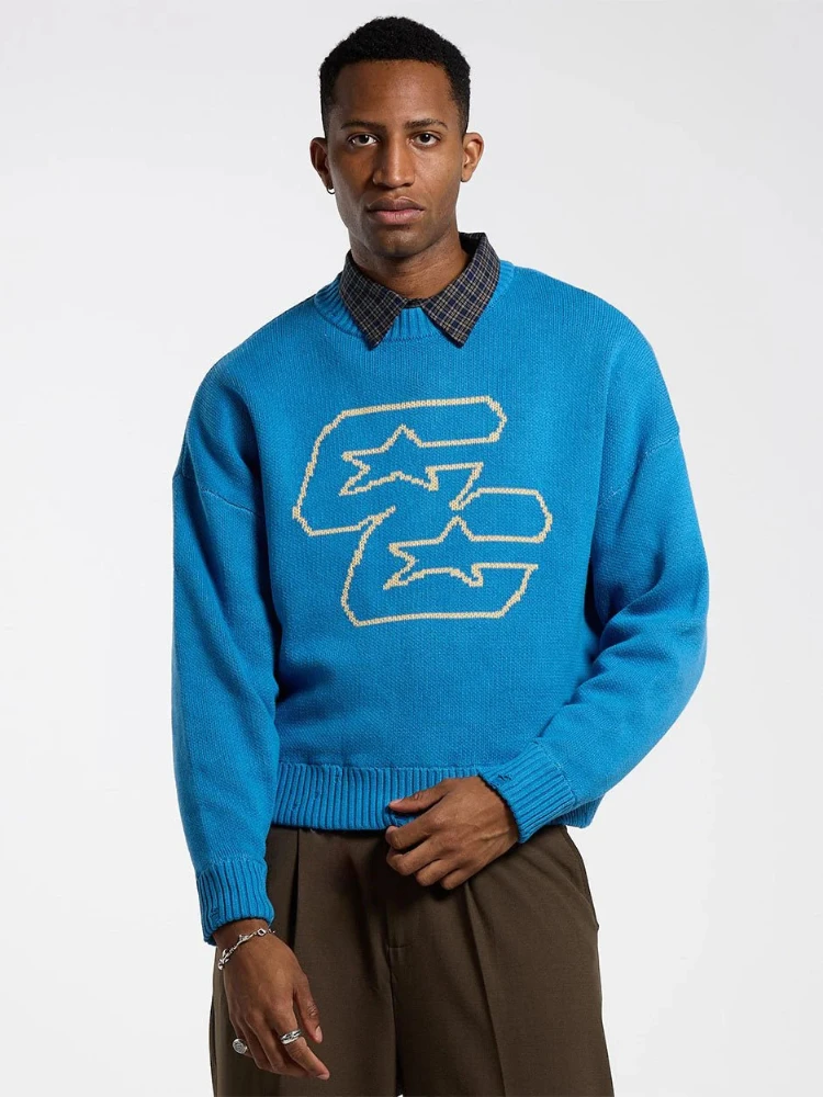 Y2k Star Graphic printing aesthetic hip-hop rock trend Streetwear casual fairy core simple fashion long sleeved Loose sweaters
Y2k Star Graphic printing aesthetic hip-hop rock trend Streetwear casual fairy core simple fashion long sleeved Loose sweaters