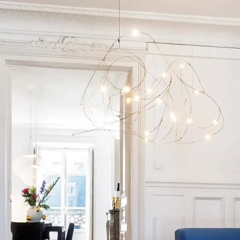 Chandelier Disc Chandelier LED Firefly Pendant Light For Hotels Villas Restaurants Living Room Designer Lamp
Chandelier Disc Chandelier LED Firefly Pendant Light For Hotels Villas Restaurants Living Room Designer Lamp