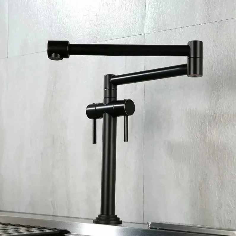 Kitchen Faucet Solid Brass Crane For Kitchen Deck Mounted Sink Mixer Foldable Nickel Brushed/Gold/Chrome/ORB/Black
Kitchen Faucet Solid Brass Crane For Kitchen Deck Mounted Sink Mixer Foldable Nickel Brushed/Gold/Chrome/ORB/Black