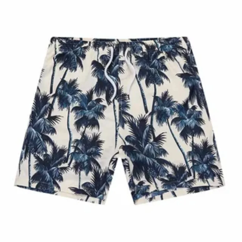 2025 Men's 3d coconut leaf printed swimming shorts, summer soft, quick-drying, comfortable and breathable polyester beach shorts
2025 Men's 3d coconut leaf printed swimming shorts, summer soft, quick-drying, comfortable and breathable polyester beach shorts