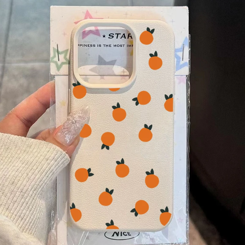 Orange Pattern Lychee Pattern Phone Case For iPhone 17 Pro Max 16 16e 15 14 Plus 13 12 11 Pro 17Air X XR XS Max Shockproof Cover
Orange Pattern Lychee Pattern Phone Case For iPhone 17 Pro Max 16 16e 15 14 Plus 13 12 11 Pro 17Air X XR XS Max Shockproof Cover