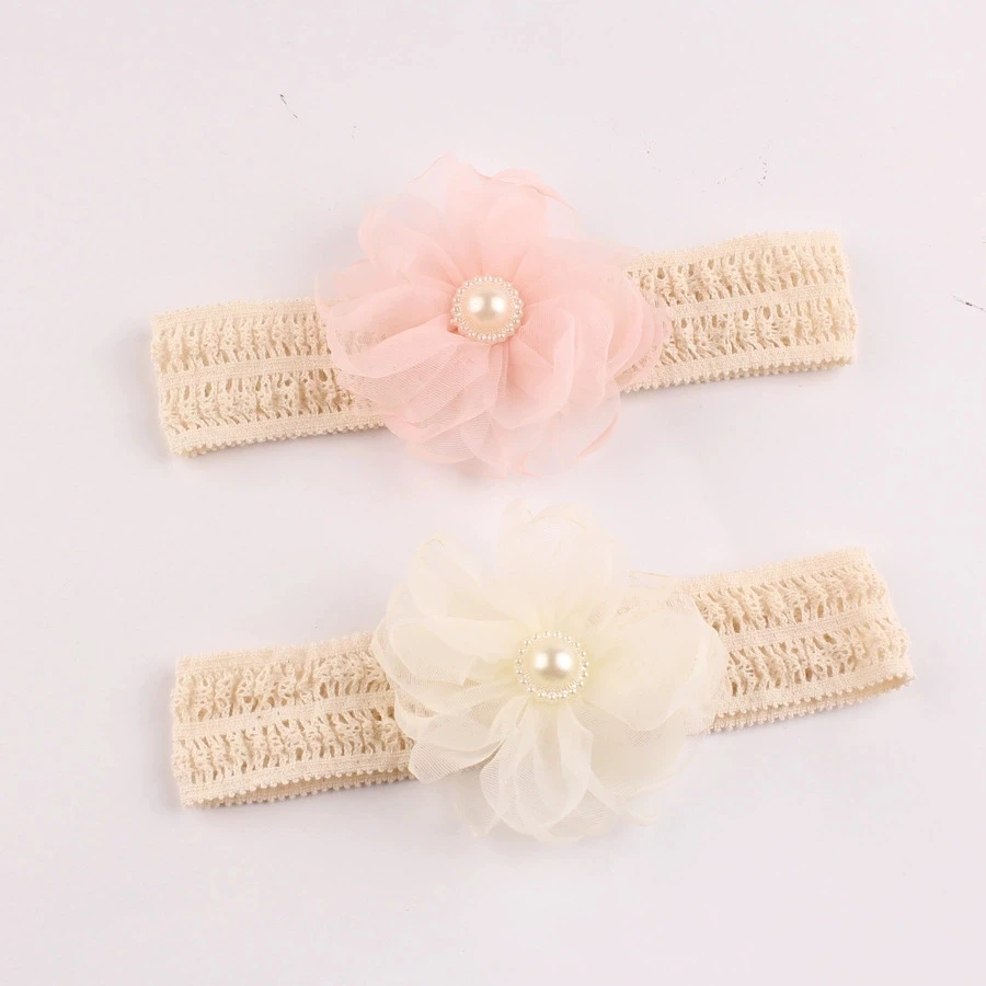 2pcs Flower Pearl Headband Princess Hair Accessories Baby Girls Hair Flower Headbands Kids Hairbow Newborn Photoprop Headwear
2pcs Flower Pearl Headband Princess Hair Accessories Baby Girls Hair Flower Headbands Kids Hairbow Newborn Photoprop Headwear