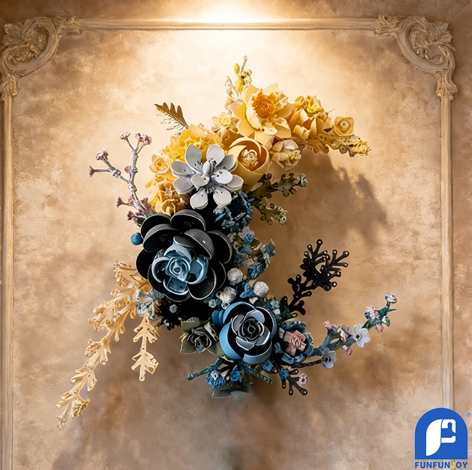 Creative Moon Flower Building Blocks Set DIY Floral Bouquet Brick Wall Art Decor Romantic Valentine's Gift for Women Girls Kid
Creative Moon Flower Building Blocks Set DIY Floral Bouquet Brick Wall Art Decor Romantic Valentine's Gift for Women Girls Kid