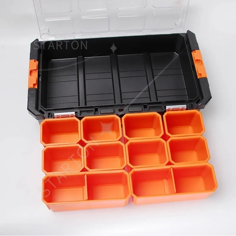 Сборный ящик для инструментов, детали, винт, инструменты, футляр для хранения, многосеточная фурнитура, ящик для хранения электронных компонентов
Сборный ящик для инструментов, детали, винт, инструменты, футляр для хранения, многосеточная фурнитура, ящик для хранения электронных компонентов