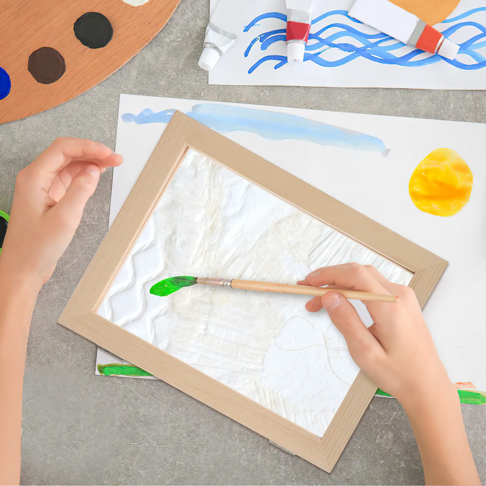 Набор из 3 прочных деревянных рамок для изготовления бумаги, для рукоделия, для создания домашней бумаги, различные размеры: 8x10 дюймов, 12x16 см
Набор из 3 прочных деревянных рамок для изготовления бумаги, для рукоделия, для создания домашней бумаги, различные размеры: 8x10 дюймов, 12x16 см