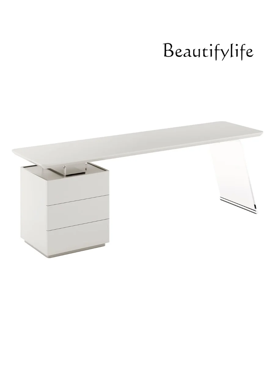 Cream wind acrylic suspension desk modern simple desk light luxury household large writing desk
Cream wind acrylic suspension desk modern simple desk light luxury household large writing desk