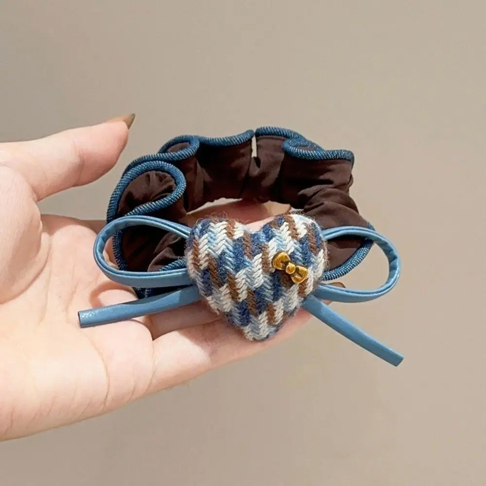 Coffee Heart Ruched Bow Hair Tie, Girl Ponytail Bun Scrunchie
Coffee Heart Ruched Bow Hair Tie, Girl Ponytail Bun Scrunchie