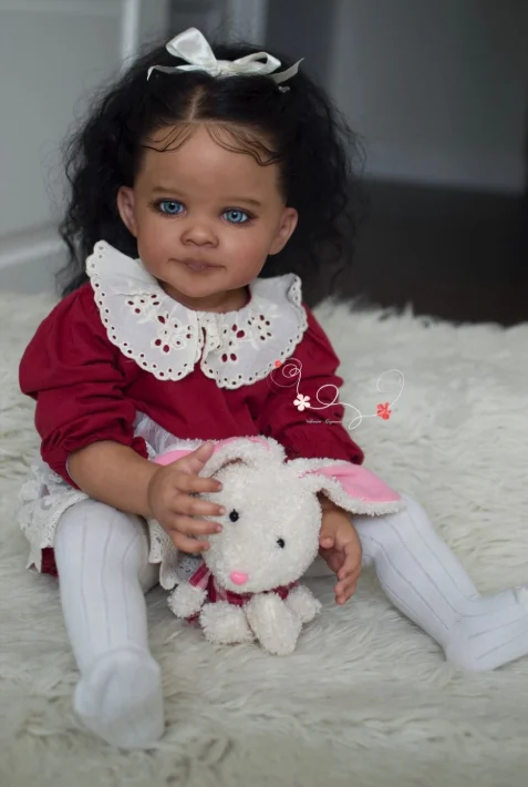 St.Store 30inches Reborn Doll Girl Ziva Tanned Skin Visible Veins Rooted Hair
St.Store 30inches Reborn Doll Girl Ziva Tanned Skin Visible Veins Rooted Hair