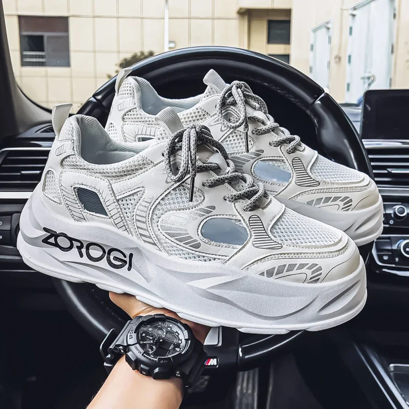 Summer 2025 new low-top thick-soled mesh hollowed-out frame sandals for men
Summer 2025 new low-top thick-soled mesh hollowed-out frame sandals for men