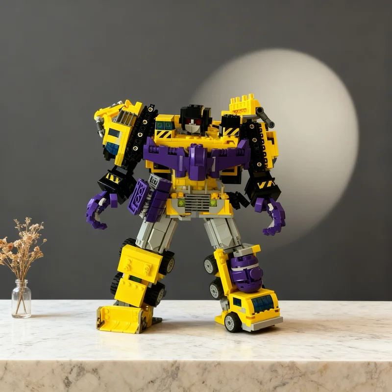 1180pcs MOC TF 006 Transformers DEVASTATOR Yellow Model Building Blocks Creative DIY Gift Display Decor Assemble Premium Adult
1180pcs MOC TF 006 Transformers DEVASTATOR Yellow Model Building Blocks Creative DIY Gift Display Decor Assemble Premium Adult