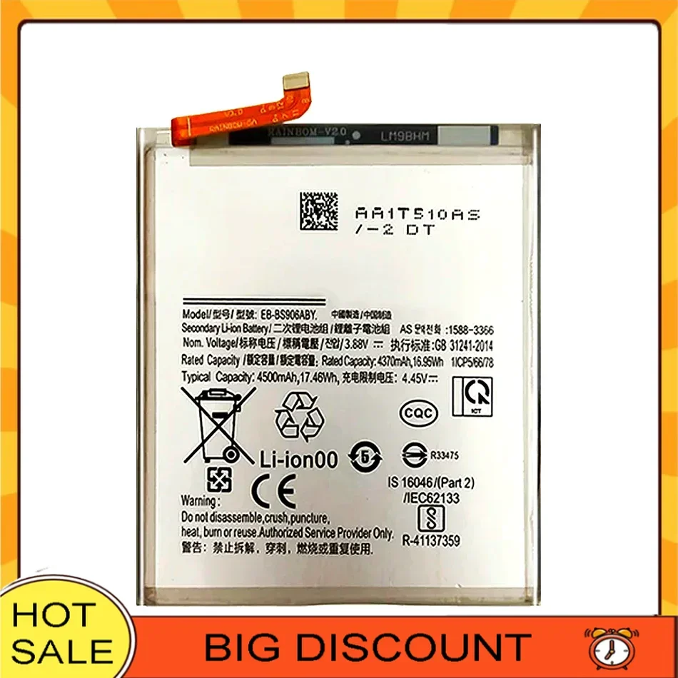 For Samsung Galaxy S22 Plus S22+ S22Plus Mobile Phone Battery 5000mAh Durable and Efficient
For Samsung Galaxy S22 Plus S22+ S22Plus Mobile Phone Battery 5000mAh Durable and Efficient