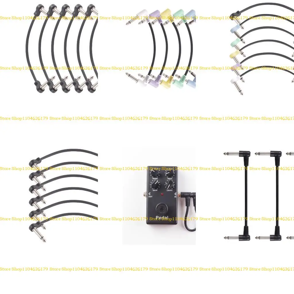 A1A2 3/6Pcs Guitar Effect Pedal Patches Cable Cord Musical Instrument Accessories
A1A2 3/6Pcs Guitar Effect Pedal Patches Cable Cord Musical Instrument Accessories