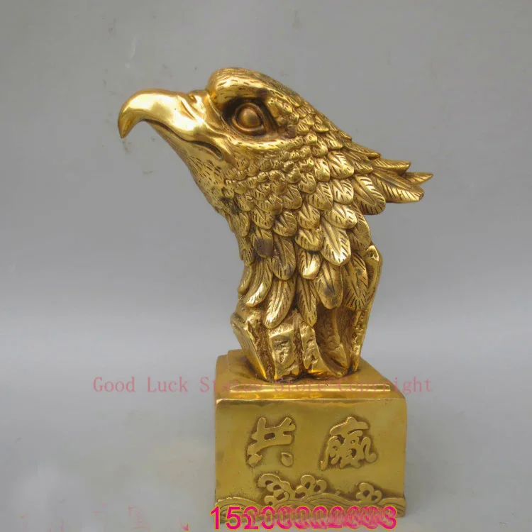 large-Bring in wealth and treasure # office home shop business Money Drawing Mascot# Arabia Eagle FENG SHUI Brass statue
large-Bring in wealth and treasure # office home shop business Money Drawing Mascot# Arabia Eagle FENG SHUI Brass statue