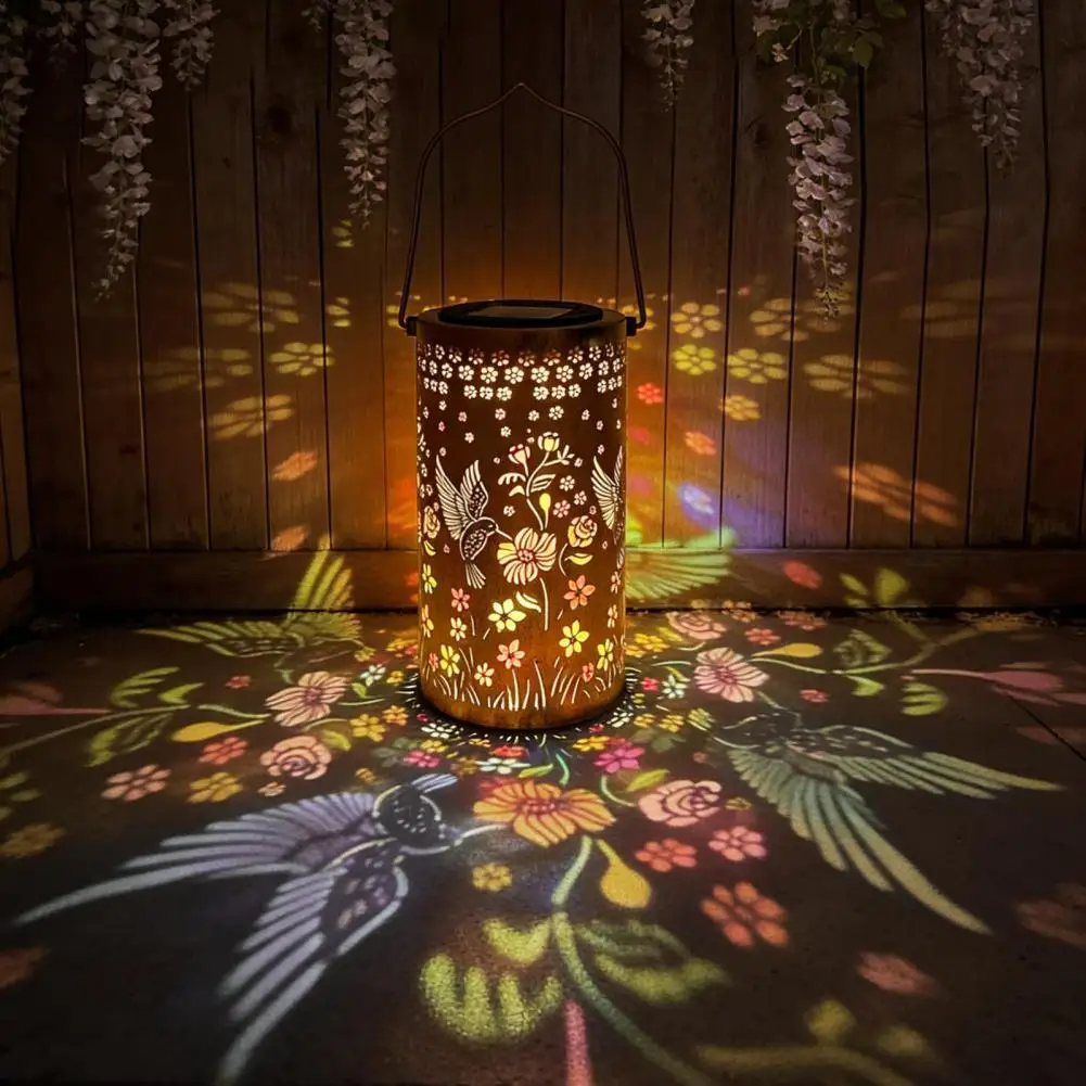 Weather-resistant Solar Lights Solar Powered Decorative Garden Lights Waterproof Outdoor Lanterns with Metal Floral Pattern Warm
Weather-resistant Solar Lights Solar Powered Decorative Garden Lights Waterproof Outdoor Lanterns with Metal Floral Pattern Warm