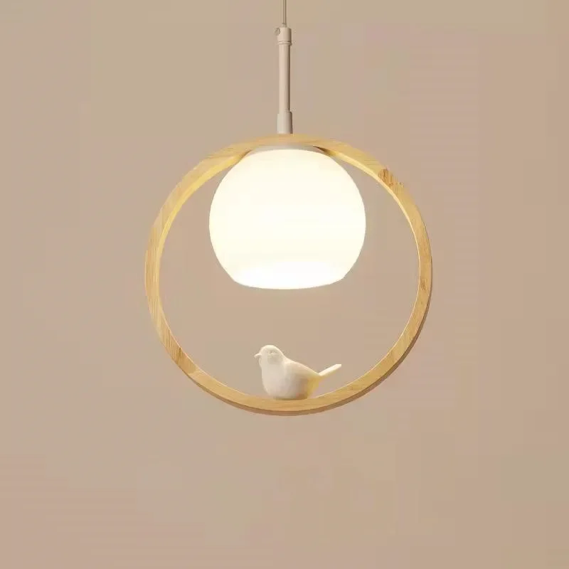 Japanese Style Wooden Pendant Light Bedroom Bedside Kitchen Bar Hanglamp Resin Bird Decoration Stair Porch Lamp Drop Shipping
Japanese Style Wooden Pendant Light Bedroom Bedside Kitchen Bar Hanglamp Resin Bird Decoration Stair Porch Lamp Drop Shipping