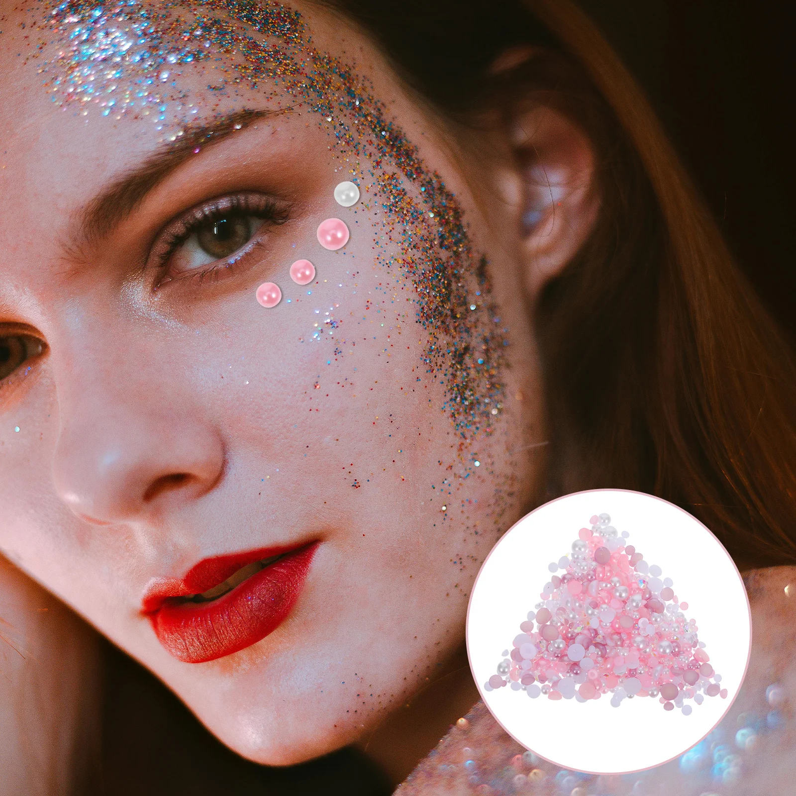 1 Bag Assorted Color Flatback Pearl Rhinestones Mix for Crafts Manicure Jewelry Making Scrapbooking Phone Decor Clothing
1 Bag Assorted Color Flatback Pearl Rhinestones Mix for Crafts Manicure Jewelry Making Scrapbooking Phone Decor Clothing