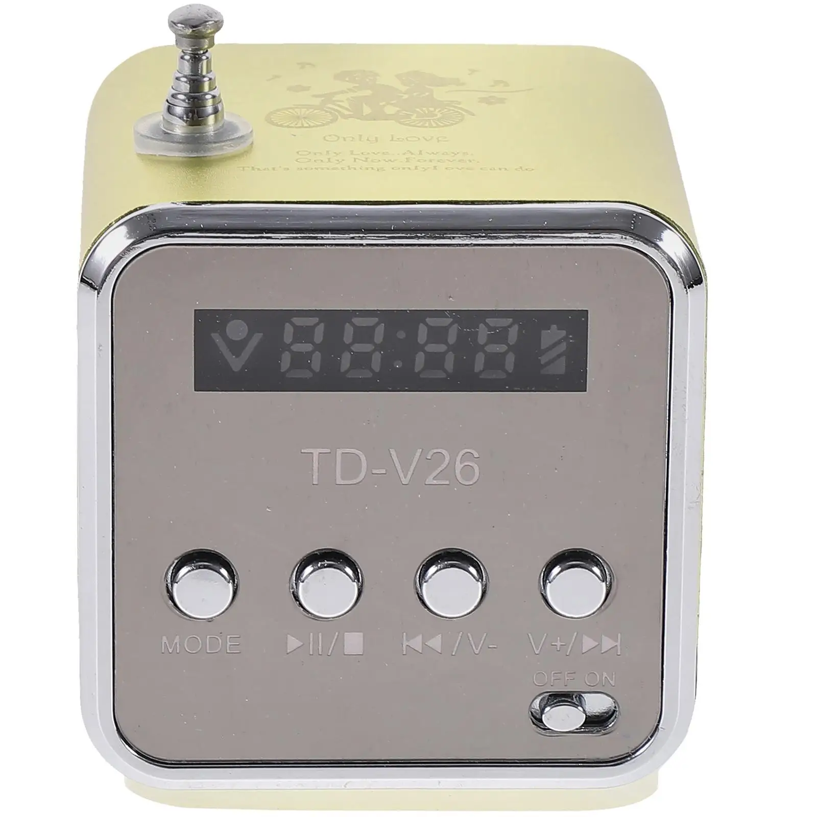 Mini Speaker with Screen for Notebook MP3 Player Wireless Sound Desktop Travel Retro Creative Radio Shaped Speakers
Mini Speaker with Screen for Notebook MP3 Player Wireless Sound Desktop Travel Retro Creative Radio Shaped Speakers