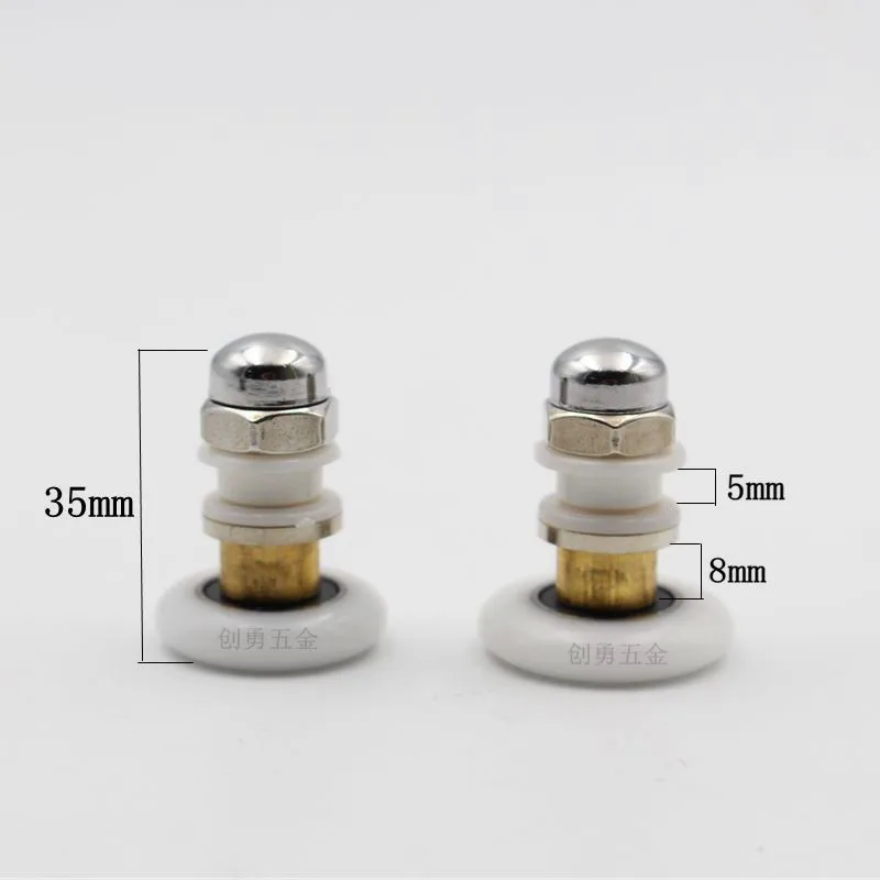 Shower Room Pulley Sliding Glass Door Wheels Nylon Roller Copper Wheel Bathroom Roller Wheel
Shower Room Pulley Sliding Glass Door Wheels Nylon Roller Copper Wheel Bathroom Roller Wheel