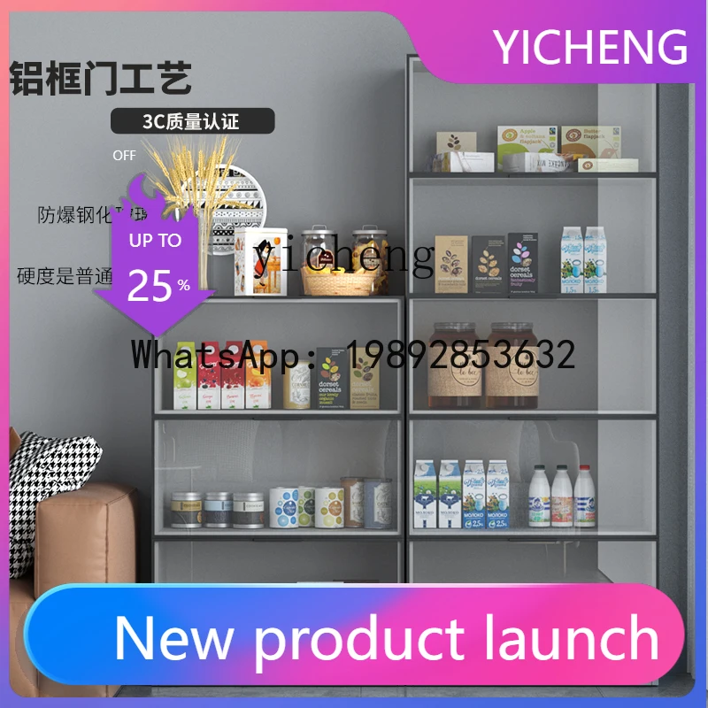 Flip-up Glass Door Snack Cabinet Multi-Layer Transparent Storage Display Cabinet Model Toy Cabinet
Flip-up Glass Door Snack Cabinet Multi-Layer Transparent Storage Display Cabinet Model Toy Cabinet