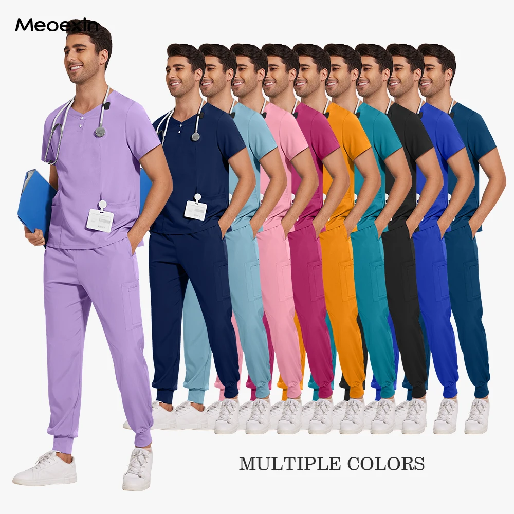 Doctor Nurse Surgical Workwear Hospital Accessories Medical Scrubs Uniforms Women Men Joggers Set Operating Room Wholesale Scrub
Doctor Nurse Surgical Workwear Hospital Accessories Medical Scrubs Uniforms Women Men Joggers Set Operating Room Wholesale Scrub