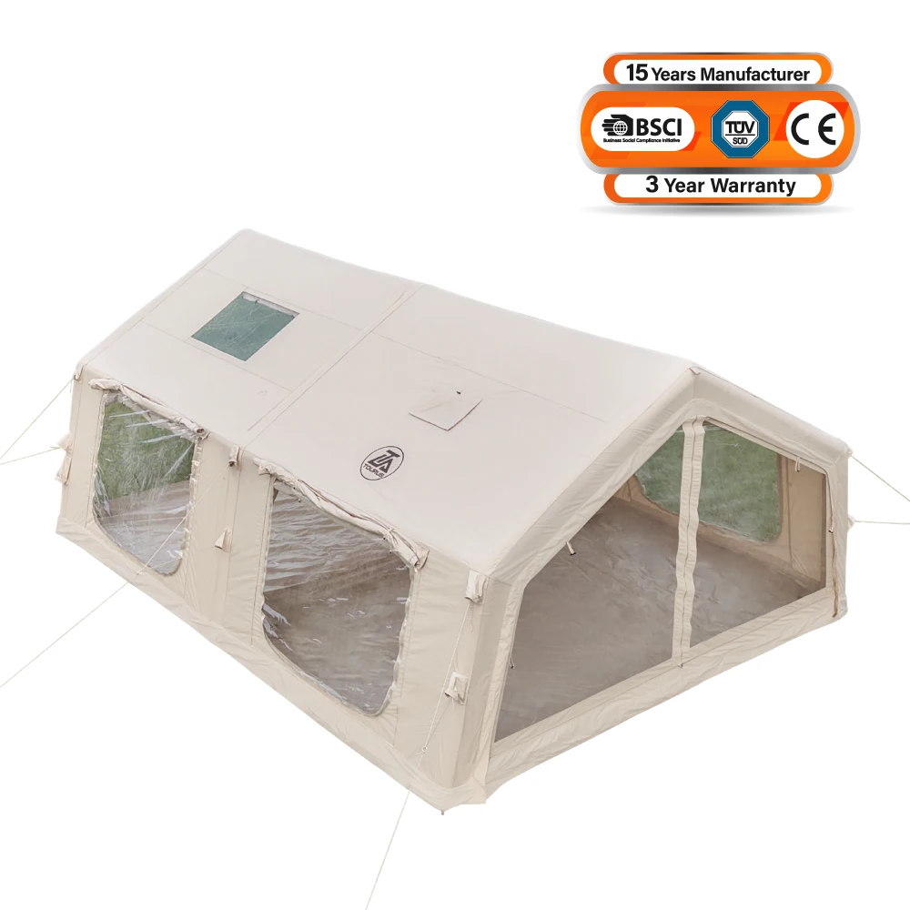 Воздушная палатка Tourus, водонепроницаемая надувная палатка для кемпинга на открытом воздухе от 17, квадратных метров, палатки для кемпинга на открытом воздухе
Воздушная палатка Tourus, водонепроницаемая надувная палатка для кемпинга на открытом воздухе от 17, квадратных метров, палатки для кемпинга на открытом воздухе