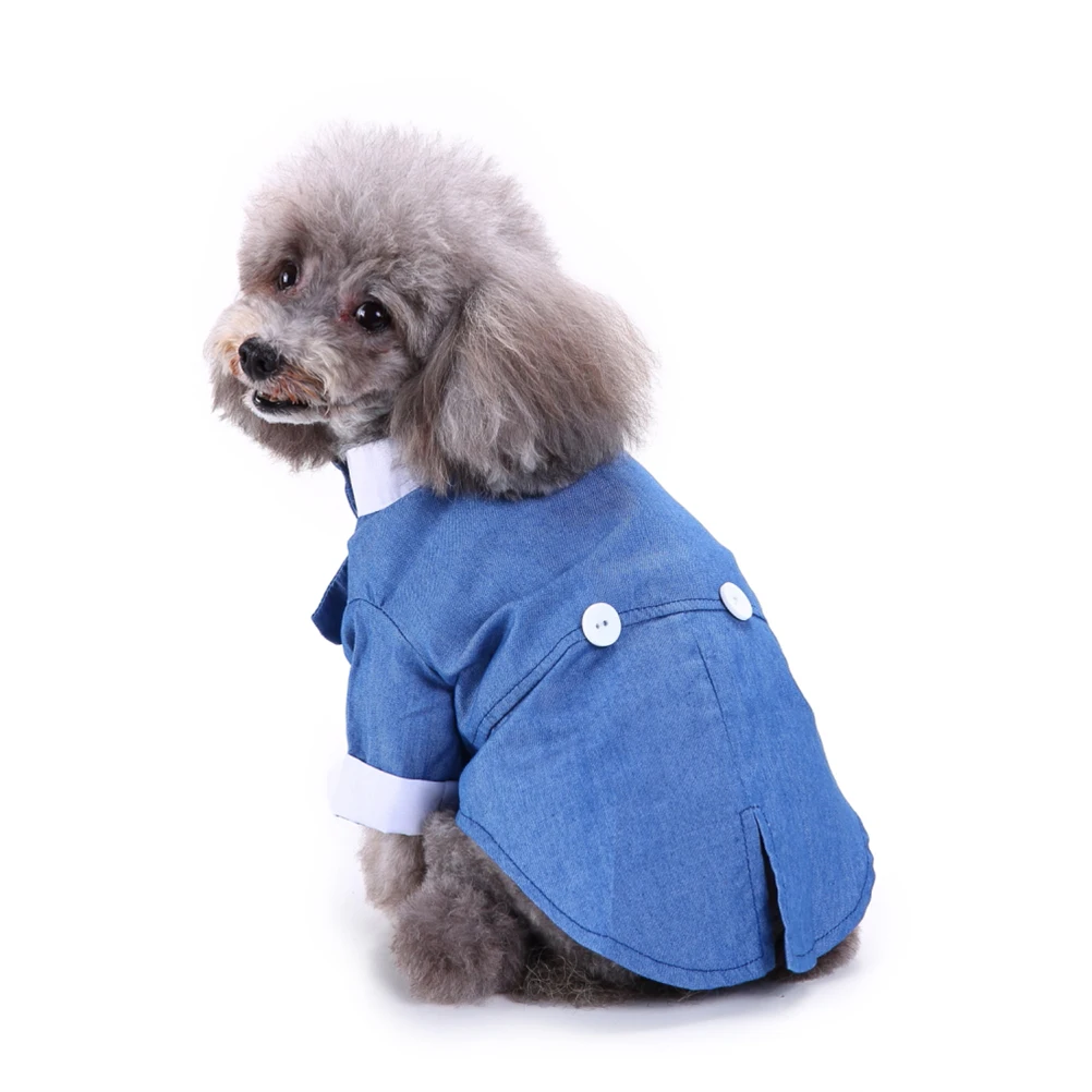 Pet Dog Formal Suit Fashion Vintage Lightweight Comfortable Belly Easily Wear Exquisite Stitching Humanized Button Perfect Size
Pet Dog Formal Suit Fashion Vintage Lightweight Comfortable Belly Easily Wear Exquisite Stitching Humanized Button Perfect Size
