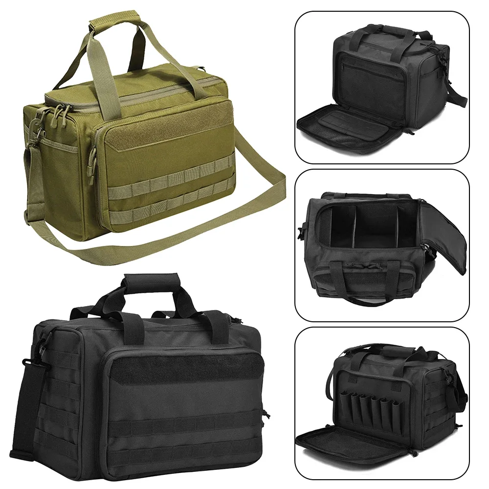900D Oxford Hunting Tools Sling Bag Large Capacity Portable Gun Bag Waterproof Multi-functional Compartments for Outdoor Sports
900D Oxford Hunting Tools Sling Bag Large Capacity Portable Gun Bag Waterproof Multi-functional Compartments for Outdoor Sports