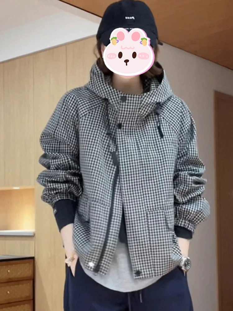 Корейская тонкая куртка контрастных цветов с длинными рукавами, осенняя новинка, повседневный простой универсальный топ, женская модная уличная одежда
Корейская тонкая куртка контрастных цветов с длинными рукавами, осенняя новинка, повседневный простой универсальный топ, женская модная уличная одежда