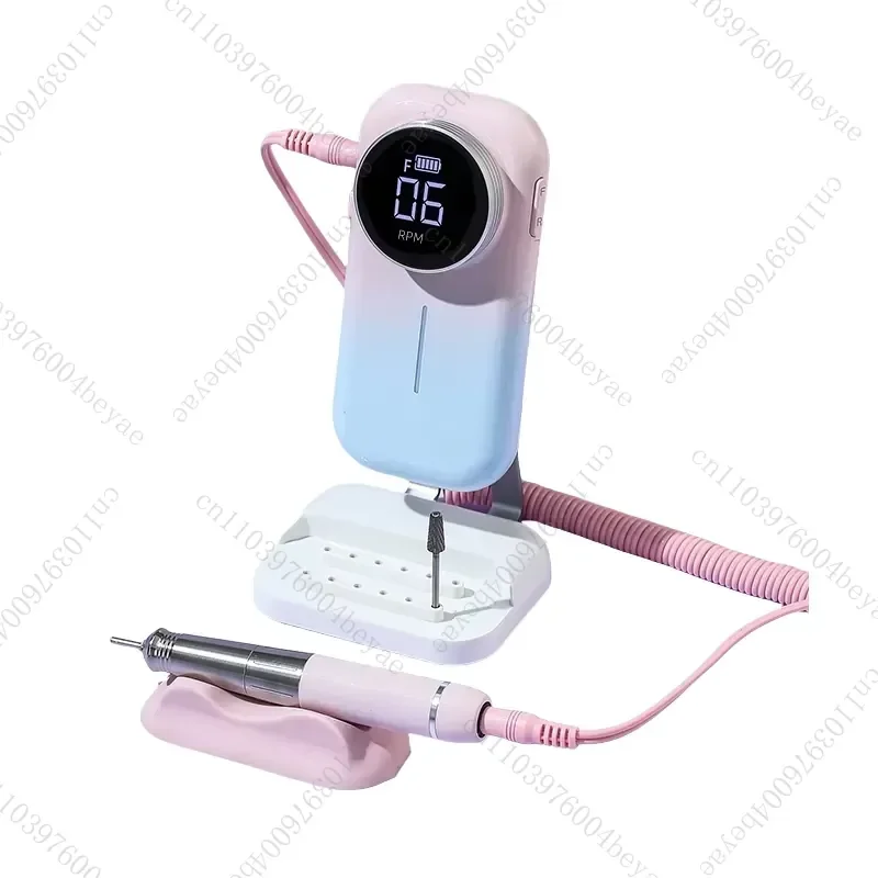 Professional Home Nail Salon Nail Polish Portable Charging 25000 R/min Electric Nail Drill
Professional Home Nail Salon Nail Polish Portable Charging 25000 R/min Electric Nail Drill