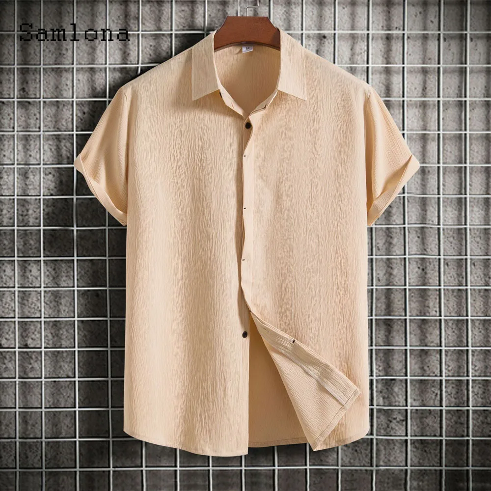 Men Casual Linen Blouse Short Sleeve Model Shirts Clothing 2023 Single-Breasted Tops Leisure Beach Shirts Camisa blusas hommes
Men Casual Linen Blouse Short Sleeve Model Shirts Clothing 2023 Single-Breasted Tops Leisure Beach Shirts Camisa blusas hommes