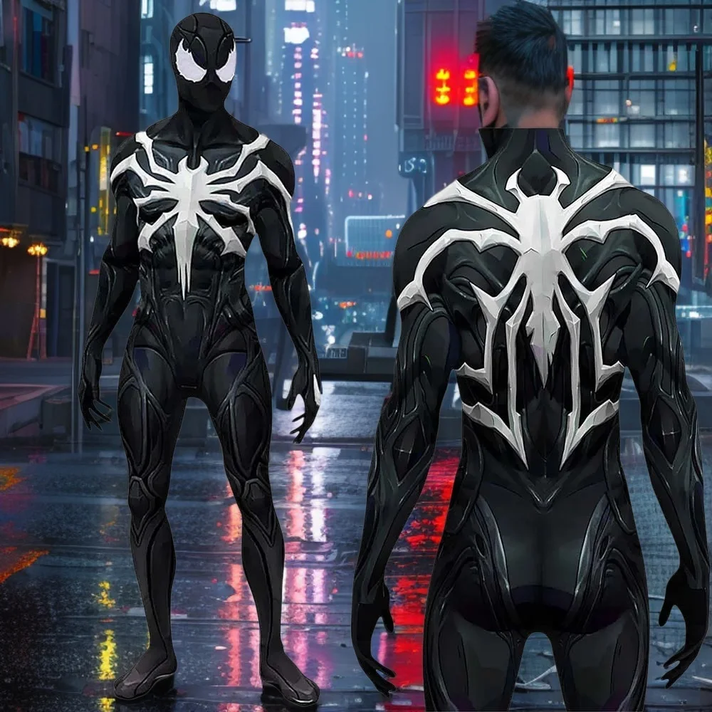 Halloween Adults Rivals Spider Symbiote Venom Cosplay Superhero Costume Zentai Man Bodysuit Men Party Jumpsuits-1
Halloween Adults Rivals Spider Symbiote Venom Cosplay Superhero Costume Zentai Man Bodysuit Men Party Jumpsuits-1