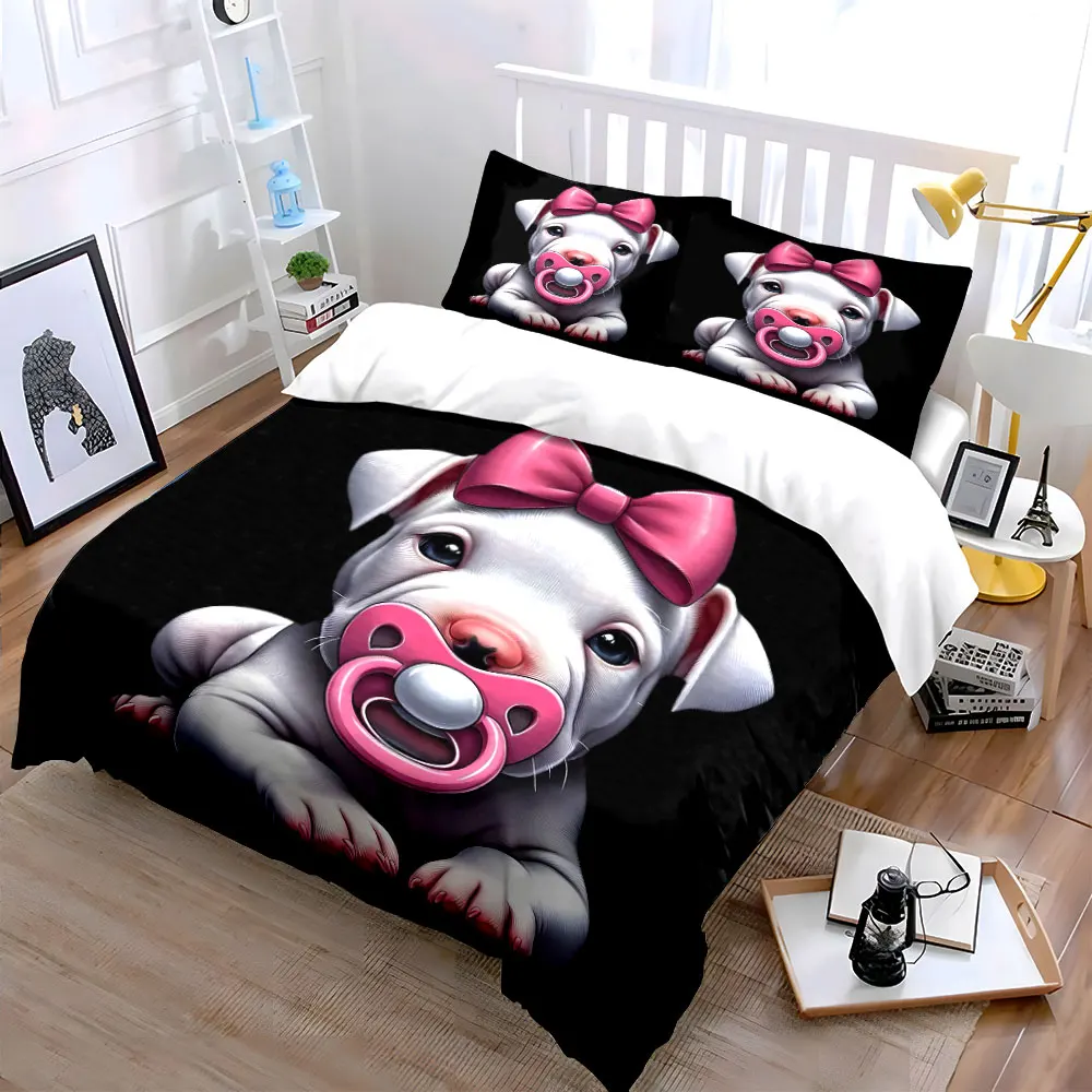 "Adorable Puppy Accessories for Pets" Exquisite three-piece bedding set gift for kids and adults
"Adorable Puppy Accessories for Pets" Exquisite three-piece bedding set gift for kids and adults