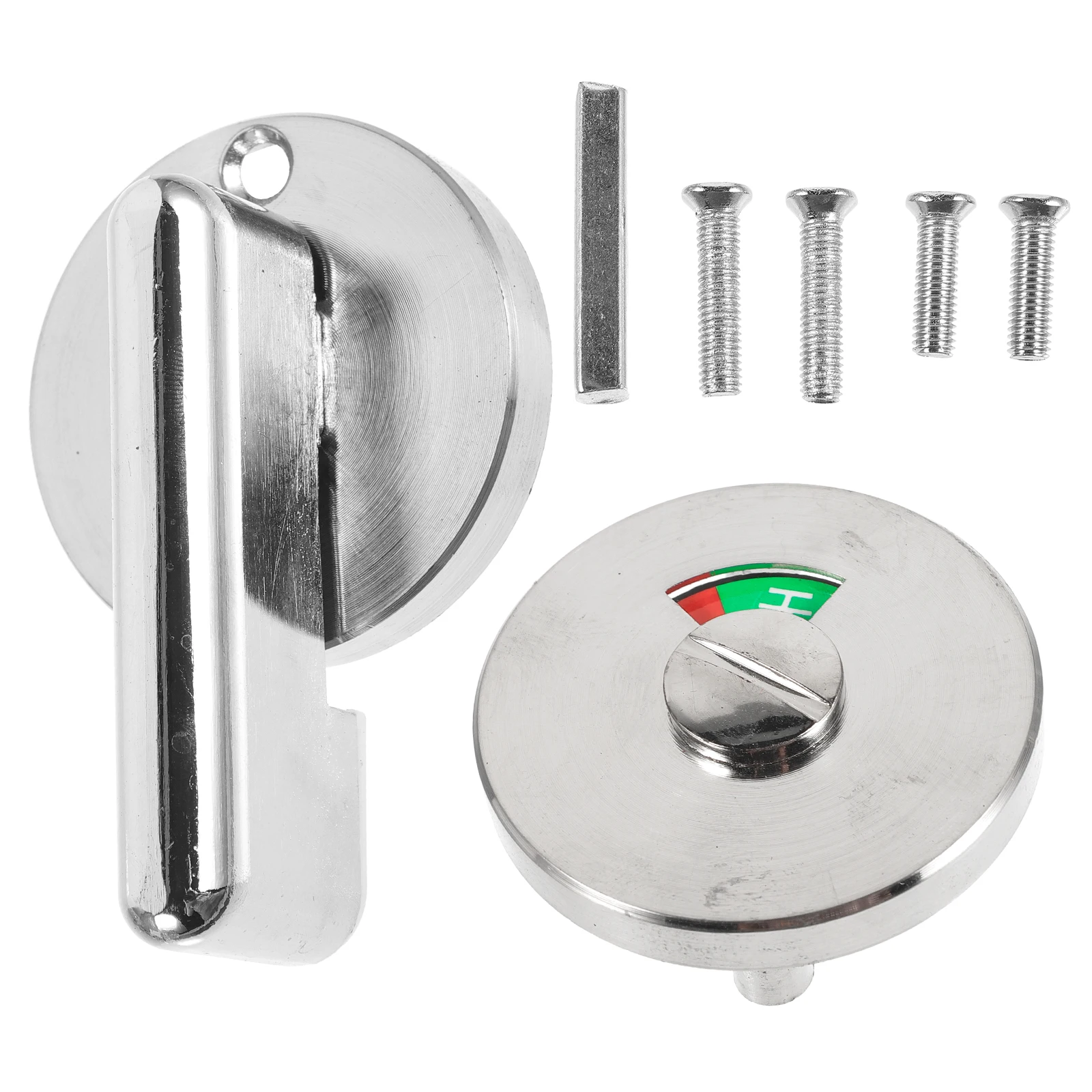 Bathroom Indicator Lock Zinc Alloy Occupied Vacant Sign DoorLatch for Toilet Rv Commercial Strong Durability Metal Suitable
Bathroom Indicator Lock Zinc Alloy Occupied Vacant Sign DoorLatch for Toilet Rv Commercial Strong Durability Metal Suitable