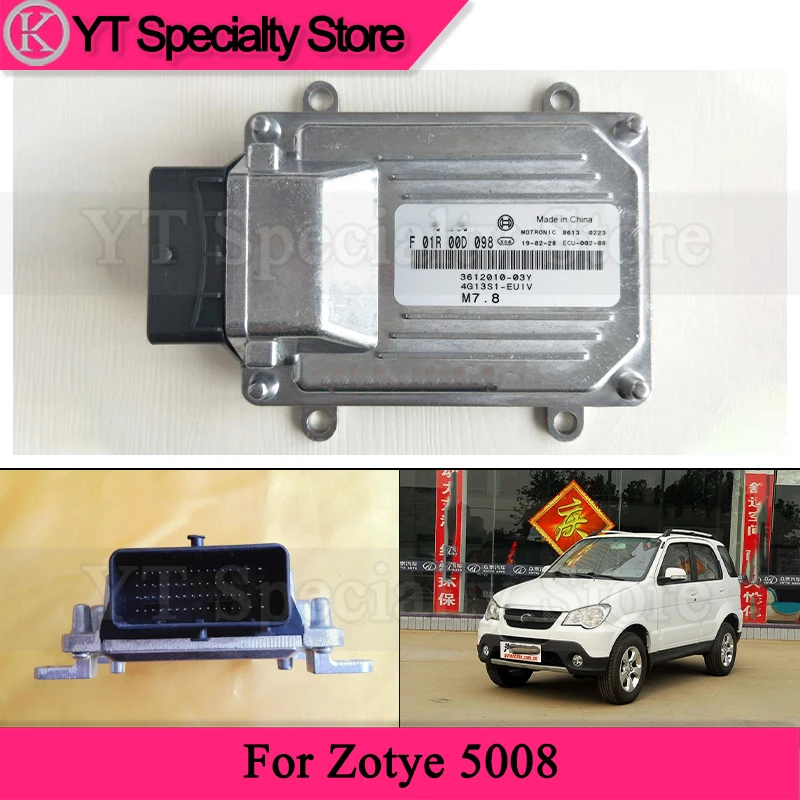 Kamshing F01R00D098 3612010-03Y Engine Computer ECU Circuit Board For Zotye 5008 Engine Control Unit ECU ECM
Kamshing F01R00D098 3612010-03Y Engine Computer ECU Circuit Board For Zotye 5008 Engine Control Unit ECU ECM