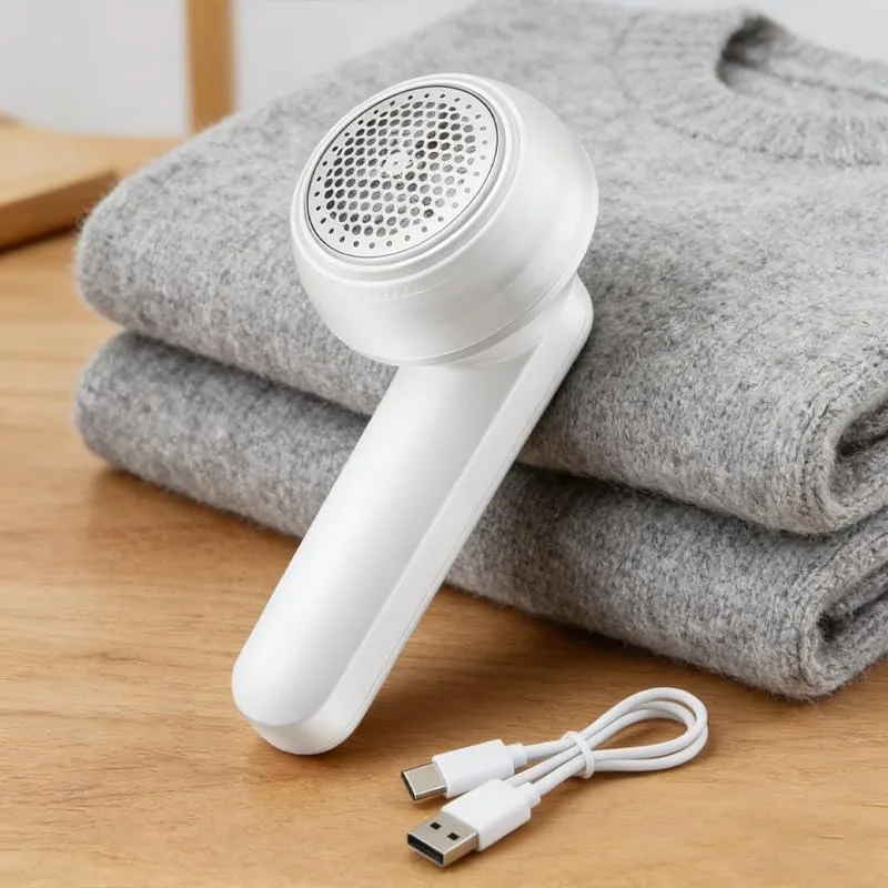 1pcs Lint Remover For Clothes, Shaver For Clothing, Sweater Shaver For Remove Pilling Pill, Fuzz Fabric, Blankets, Home Decor(White)
1pcs Lint Remover For Clothes, Shaver For Clothing, Sweater Shaver For Remove Pilling Pill, Fuzz Fabric, Blankets, Home Decor(White)