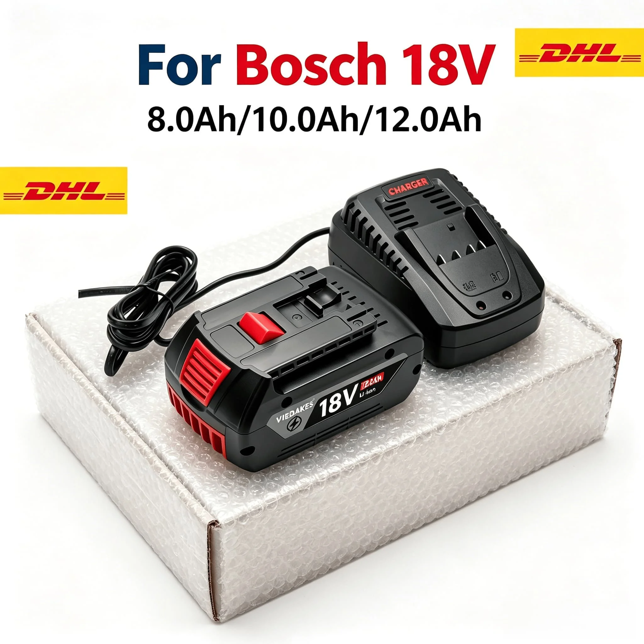 18V For Bosch Battery 8000mAh 12.0Ah GBA18V4.0 GBA18V6.0 Suit GSB18V GDS18V-400 Cordless Tool Pack аккумулятор бош 18в
18V For Bosch Battery 8000mAh 12.0Ah GBA18V4.0 GBA18V6.0 Suit GSB18V GDS18V-400 Cordless Tool Pack аккумулятор бош 18в